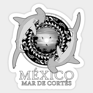 Hammerhead Shark Mexico Sea of Cortez Sticker